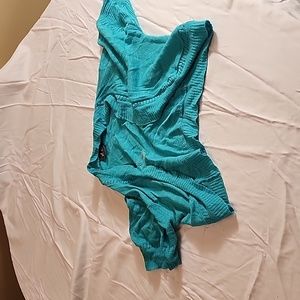 Turquoise cover up